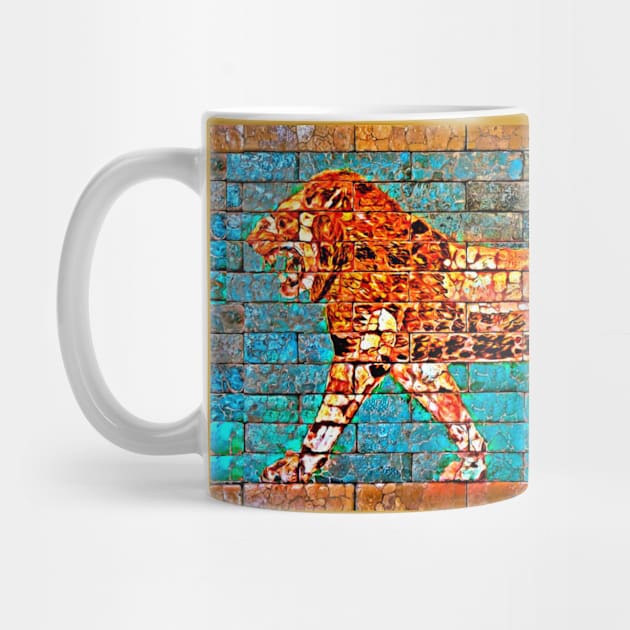 Assyrian Lion by doniainart